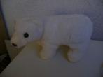 witte pluche ijsbeer van 25langx 15hoogx13breed, Ophalen of Verzenden, Zo goed als nieuw, Beer