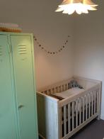 Mooie White Wash commode en ledikant/matras Bopita, Kinderen en Baby's, Kinderkamer | Complete kinderkamers, Ophalen, Gebruikt