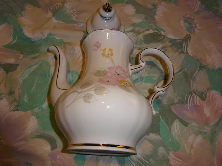 Antieke Porseleinen koffiekan., Antiek en Kunst, Antiek | Keukenbenodigdheden, Ophalen of Verzenden