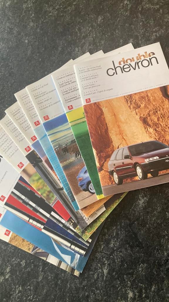 Double chevron 10nrs ‘93-‘95, Ophalen of Verzenden, Zo goed als nieuw, Citroën