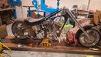 Te koop winterproject harley eigenbouw met kenteken., Motoren, Motoren | Harley-Davidson, Particulier, Chopper