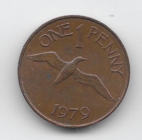 Guernsey 1 penny 1979 KM# 27, Postzegels en Munten, Munten | Europa | Niet-Euromunten, Losse munt, Overige landen, Verzenden