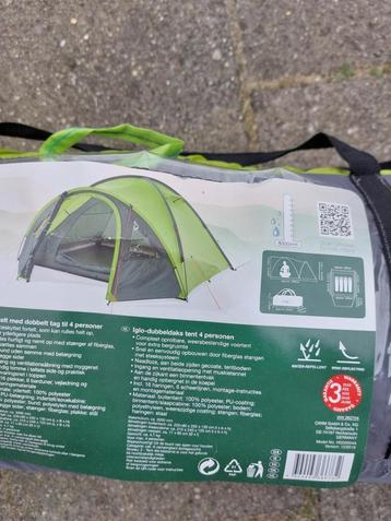 iglo-dubbeldaks tent 4 personen beschikbaar voor biedingen