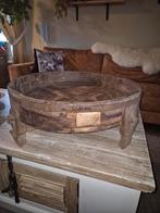 Unieke Chakki tafel, Ophalen of Verzenden, Rechthoekig, Hout