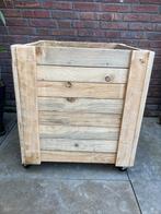 Gave houten plantenbakken 60x60x60 (elke maat mogelijk), Tuin en Terras, Bloembakken en Plantenbakken, Ophalen, Tuin, Vierkant