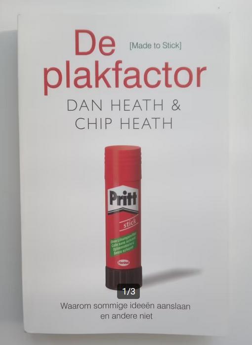 De plakfactor, Dan Heath & Chip Heath, Boeken, Economie, Management en Marketing, Gelezen, Overige onderwerpen, Verzenden