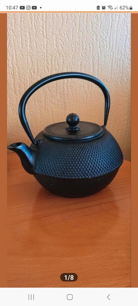 Nieuwe Bredemeijer gietijzeren theepot, Huis en Inrichting, Keuken | Servies, Ophalen of Verzenden