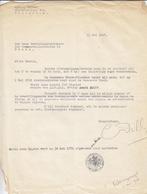 Brief afstammingsonderzoek, Gemeente stempel van Ginneken, Ophalen of Verzenden, Brief