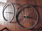 set fietswielen Campagnolo naven 23 X 571 Continental banden, Fietsen en Brommers, Fietsonderdelen, Wiel, Campagnolo, Racefiets