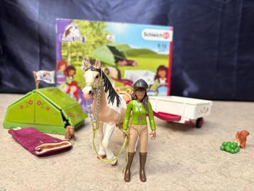 Schleich Sarah's Kampeeruitstapje beschikbaar voor biedingen