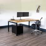 Prachtig bureau 240x80 eikenhout, Huis en Inrichting, Bureaus, Ophalen, Zo goed als nieuw, Bureau