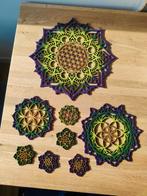 Mandala muurcirkels decoratie hout, Huis en Inrichting, Ophalen of Verzenden