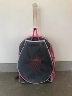 Tennis racket Wilson (roze) & rugtas K-Swiss (roze-grijs), Sport en Fitness, Tennis, Racket, Gebruikt, Wilson, Ophalen of Verzenden