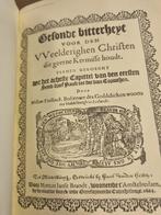 Willem Teellinck. Gesonde Bitterheyt., Ophalen of Verzenden, Gelezen, Christendom | Protestants