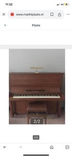Piano, Muziek en Instrumenten, Piano's, Ophalen, Gebruikt, Bruin, Piano