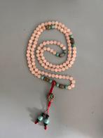 Rozenkwarts Mala ketting, Ophalen of Verzenden, Nieuw, Roze, Steen of Mineraal