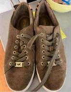 Mooie MK Leren Dames Sneakers . Legergroen. Maat 38, Ophalen of Verzenden, Zo goed als nieuw, Overige kleuren
