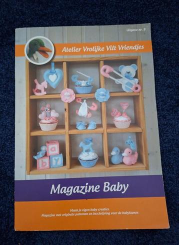 Vilt patroonboek: Magazine Baby ( atelier vrolijke vilt   beschikbaar voor biedingen