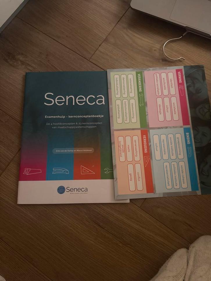 Seneca Examenhulp Maatschappijwetenschappen, Boeken, Studieboeken en Cursussen, Zo goed als nieuw, HBO, Gamma, Ophalen of Verzenden