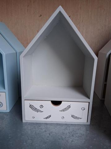 NIEUW Huisje grijs met laatje beschikbaar voor biedingen