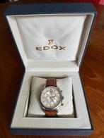 Edox - Les Vauberts Chrono, Overige merken, Staal, Polshorloge, Ophalen of Verzenden