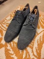Gratis suede blauw heren schoenen maat 45, Ophalen, Blauw