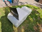KFF Fauteuils met Hocker - 4 Stuks, Huis en Inrichting, Fauteuils, Ophalen, Gebruikt, Leer, 75 tot 100 cm