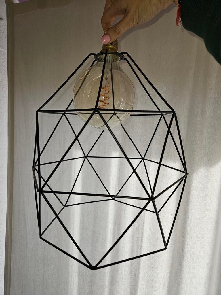 2x ikea brunsta hanglamp, Ophalen, Zo goed als nieuw, Metaal, Minder dan 50 cm