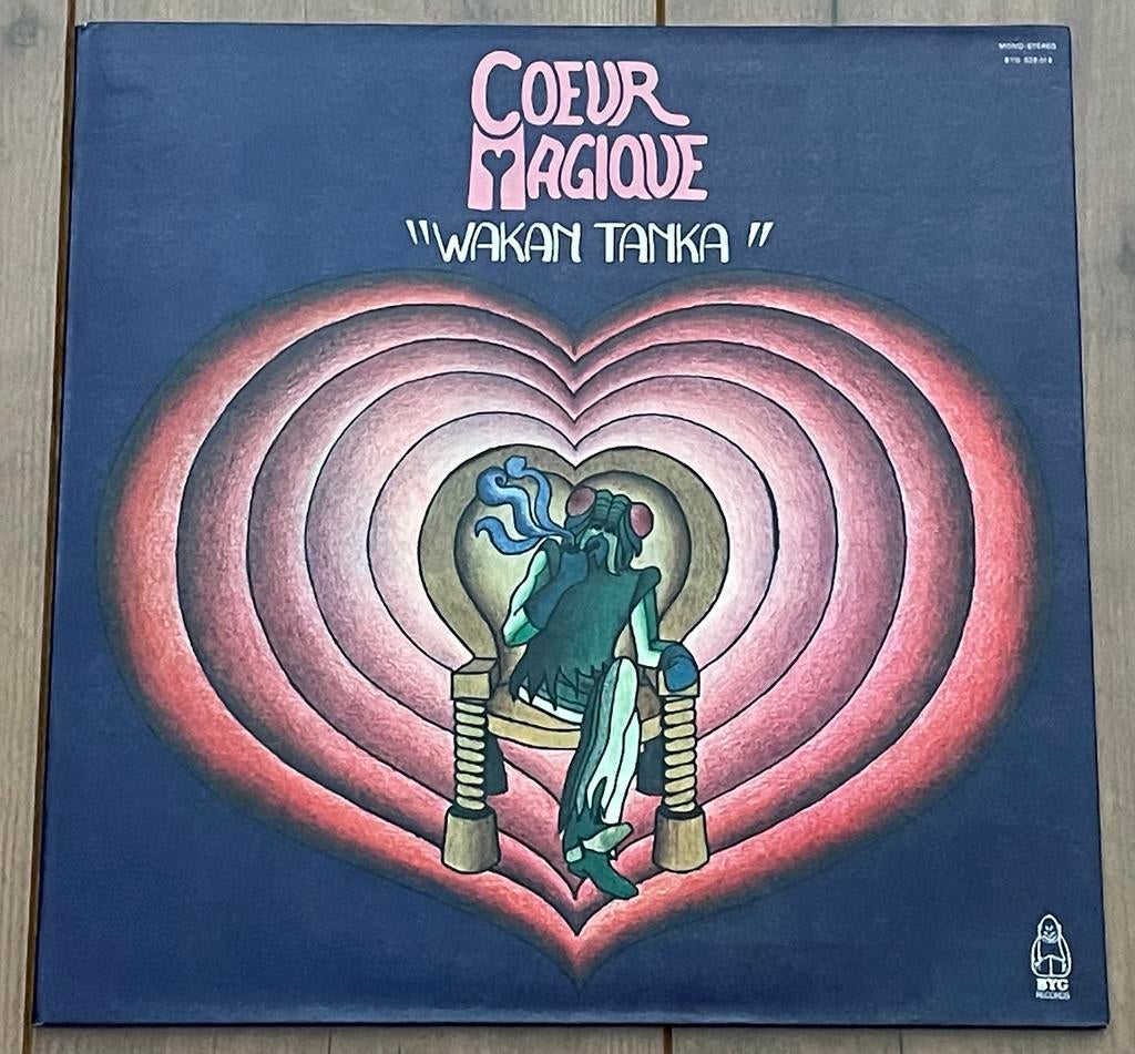 Coeur Magique - Wakan Tanka lp / France, '71, EXCELLENT, Ophalen of Verzenden, Zo goed als nieuw, 12 inch, Progressive