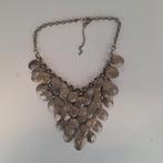 Korte ketting V-model Stainless Steel, Sieraden, Tassen en Uiterlijk, Kettingen, Verzenden, Zo goed als nieuw, Zilver, Overige materialen