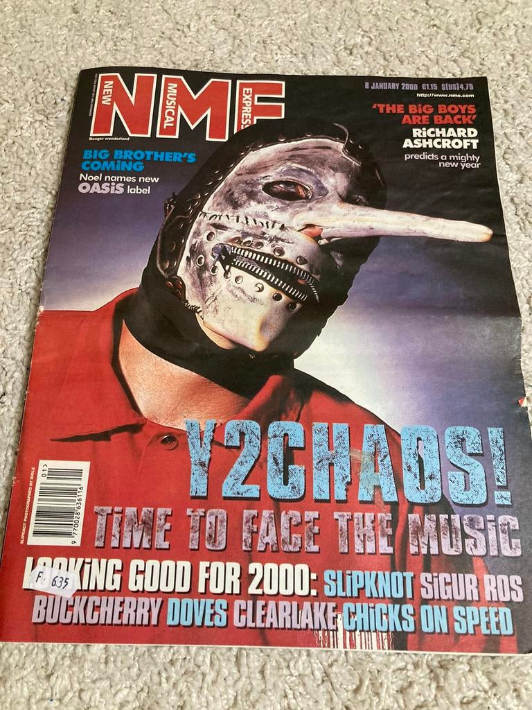 NME Sigur Ros SLIPKNOT The Verve BUCKCHERRY Doves CHICKS ON, Ophalen of Verzenden, Muziek, Film of Tv