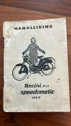 Handleiding Berini M21, Fietsen en Brommers, Brommers | Oldtimers, Verzenden, Overige merken
