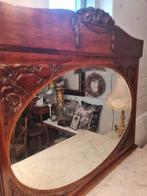 Antieke commode met 2 nachtkastjes marmeren blad, Ophalen