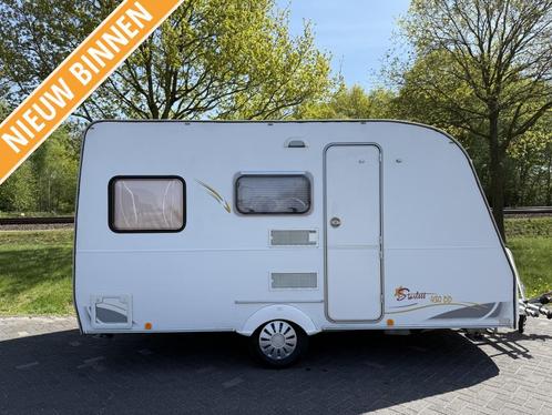 Sterckeman Starlett 43 DD, Caravans en Kamperen, Caravans, Bedrijf, tot en met 4, 500 - 750 kg, Overige, Sterckeman, Dwarsbed