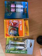 Aquarium planten lijm en water testers, Dieren en Toebehoren, Vissen | Aquaria en Toebehoren, Ophalen, Zo goed als nieuw, Plant(en), Steen of Hout