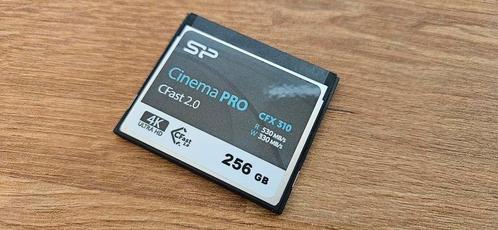 Silicon Power Cinema Pro Cfast 2.0 256gb, Audio, Tv en Foto, Fotografie | Geheugenkaarten, Zo goed als nieuw, Overige typen, 256 GB