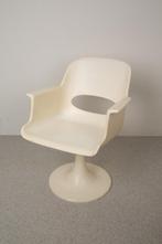 Vintage jaren 70 kuipstoel in stijl van Kurz, Huis en Inrichting, Stoelen, Ophalen, Tulip Swivel, Kunststof, Gebruikt