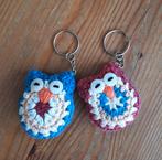 Gehaakte sleutelhanger uil, Ophalen of Verzenden, Nieuw, Haken, Overige typen