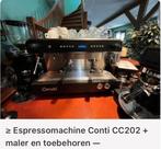 Conti CC202 2 gr zwart, Witgoed en Apparatuur, Ophalen of Verzenden, Koffiemachine