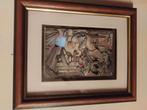 3x Anton pieck tekeningen, Antiek en Kunst, Ophalen of Verzenden