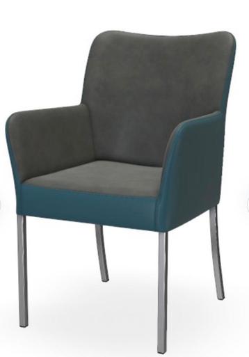 Bert Plantagie fauteuil stoel eetkamerstoel Leder stof NIEUW beschikbaar voor biedingen