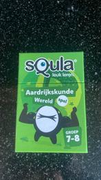 Squla Aardrijkskunde groep 7-8, Hobby en Vrije tijd, Gezelschapsspellen | Kaartspellen, Ophalen of Verzenden, Zo goed als nieuw