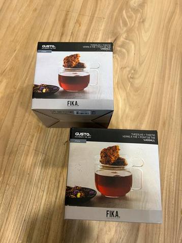 Theeservies Gusta Fika - Nieuw in verpakking! beschikbaar voor biedingen