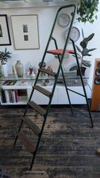 Vintage Brabantia Ladders, Doe-het-zelf en Verbouw, Ladders en Trappen, Ophalen, Gebruikt, Ladder, Opvouwbaar of Inschuifbaar