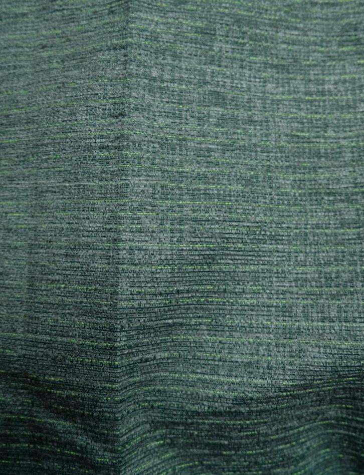 Nieuw: 2 prachtige foulards woondekens 180x270 groen mêlée, Huis en Inrichting, Woonaccessoires | Plaids en Woondekens, Nieuw