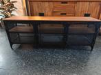 FJÄLLBO Ikea tv-meubel - Zwart - 150cm, Huis en Inrichting, Ophalen, 100 tot 150 cm, Zo goed als nieuw, Minder dan 100 cm