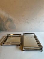 Colmore dienbladen set - Spiegelglas, Huis en Inrichting, Schaal, Ophalen of Verzenden, Rechthoekig, Glas