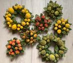 Kransjes met citroenen - limoenen - appels - peren, Ophalen of Verzenden, Zo goed als nieuw, Binnen