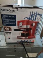Silvercrest Espresso machine, Witgoed en Apparatuur, Koffiezetapparaten, Gebruikt, Espresso apparaat, Gemalen koffie, Ophalen of Verzenden