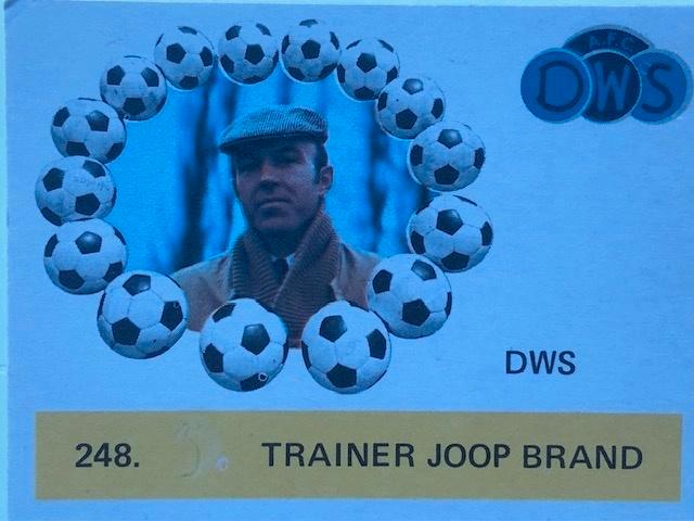 Voetbalplaatjes DWS  Monty Gum seizoen 1971, Verzamelen, Sportartikelen en Voetbal, Zo goed als nieuw, Spelerskaart, Overige binnenlandse clubs